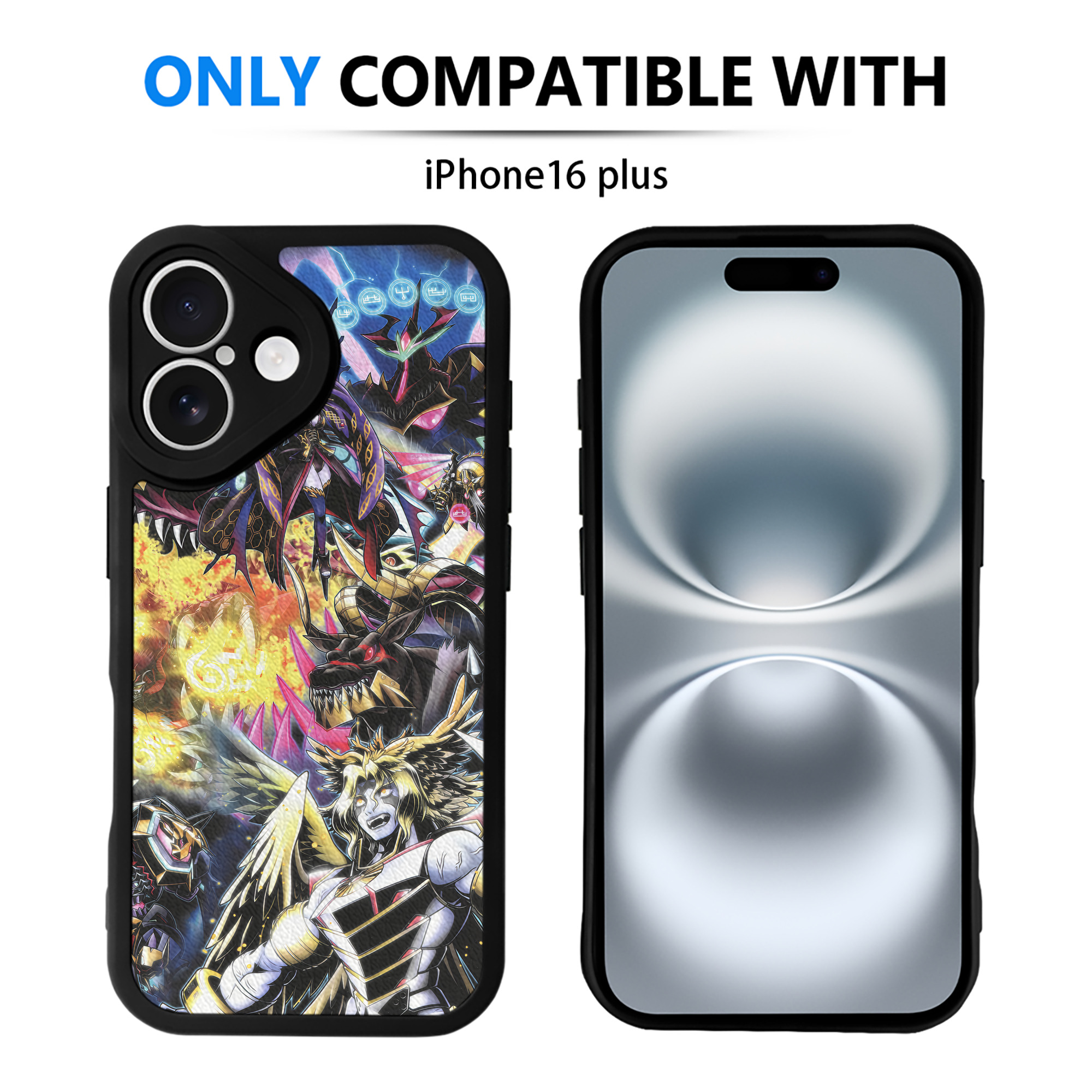 （画像用） Digimon デジタルモンスター/デジモン 【iPhone 16シリーズ対応】シリコンスマホケース（レザー調） 材質：シリコン